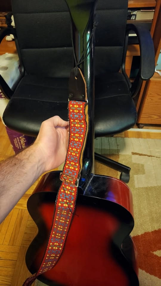 VINTAGE Ace Woven Guitar Strap (Made in USA) - 60s/70s - photo 2