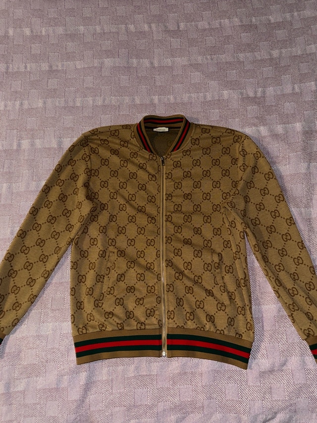 brown Gucci boomer jacket - photo 4