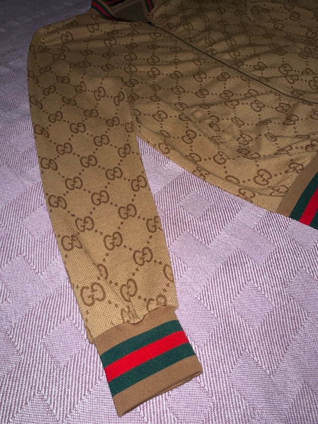 brown Gucci boomer jacket - photo 5