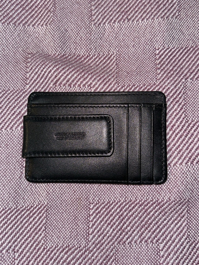 Genuine Leather Magnet Wallet - photo 2