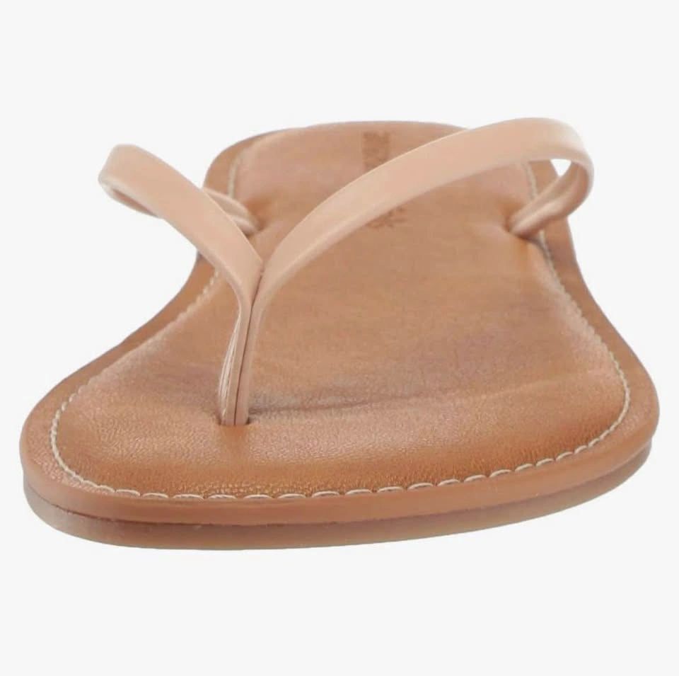 Amazon Essentials Size 9 Thong Sandal Beige Flat Casual - photo 3