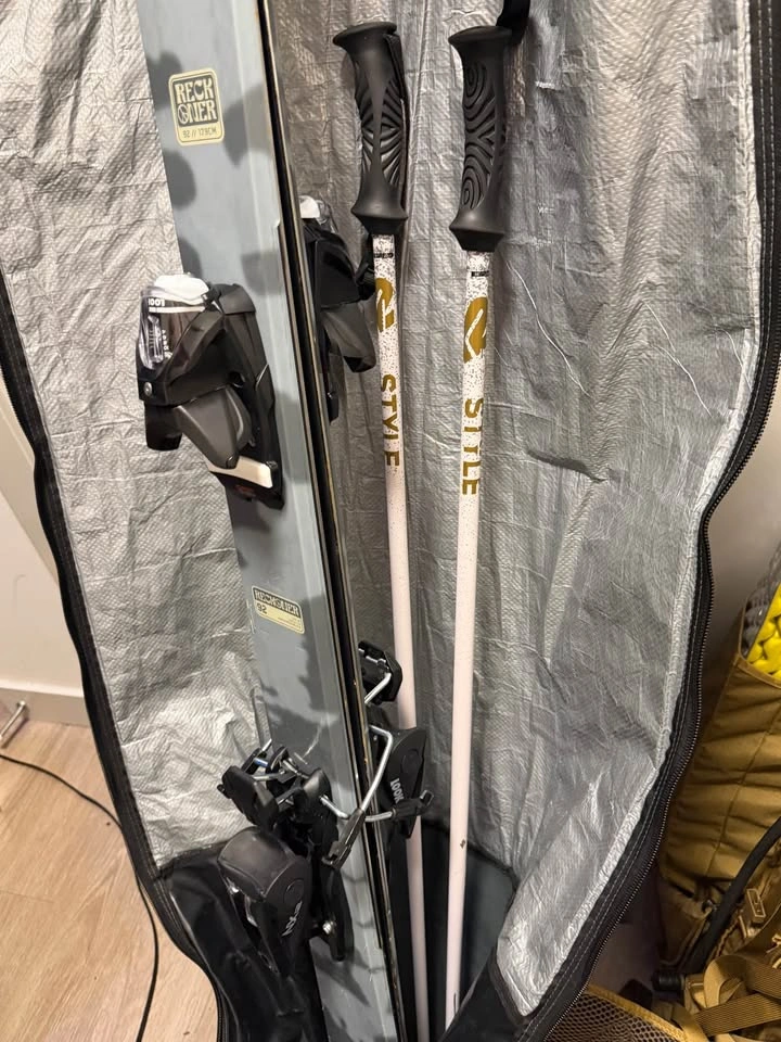 Full Ski Setup – K2 + Oakley – Used 3 Times (Like New) - photo 3
