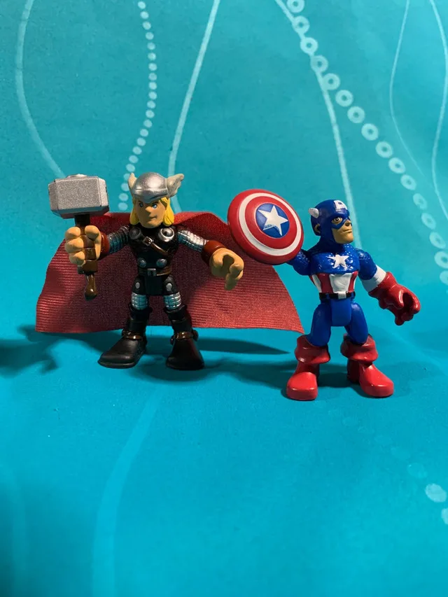 Imaginext DC, Marvel, Star Wars figures image indicator(4)