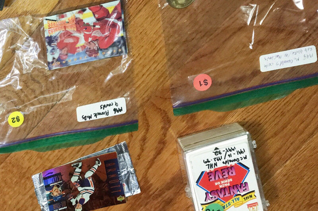 Vintage McDonald’s hockey cards