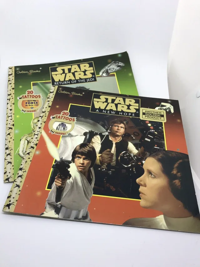 Vintage Star Wars Golden Books thumbnail
