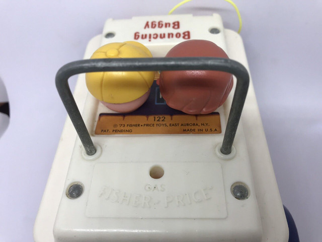 #122 Vintage Fisher Price Bouncing Buggy - photo 2