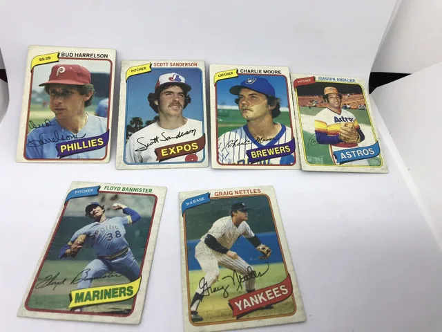 1980 OPC Baseball Cards Lot -37 cards image indicator(6)