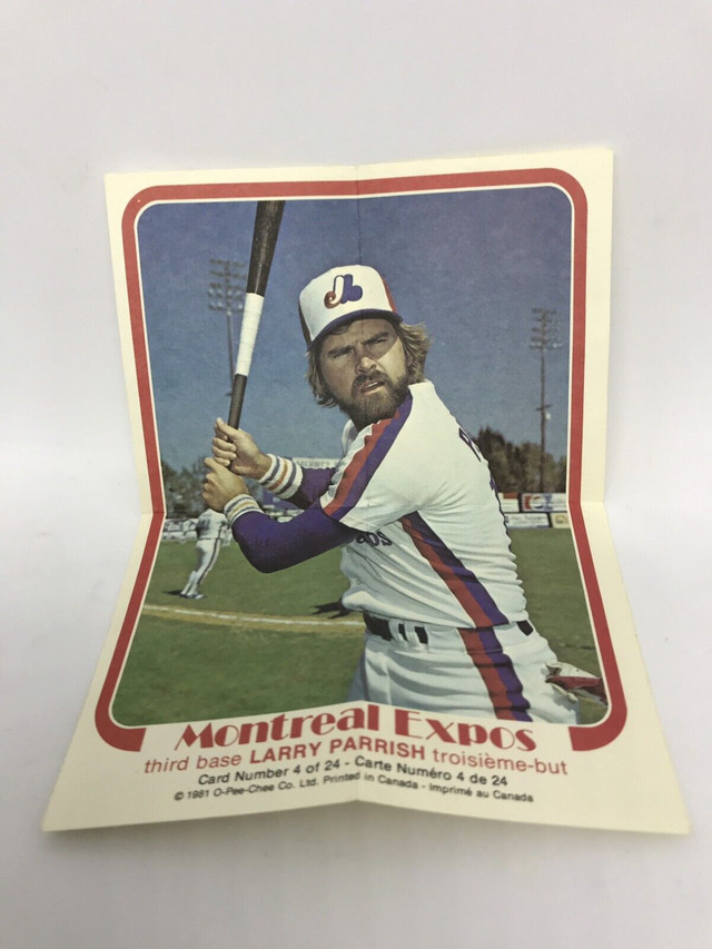 1981 OPC Baseball lot of 7 cards + poster - photo 2