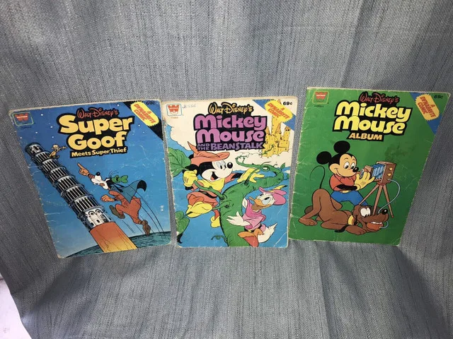 Vintage Disney Dynabrite Comics - Whitman thumbnail