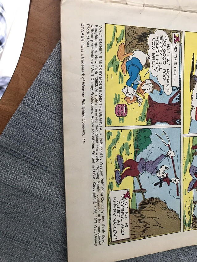 Vintage Disney Dynabrite Comics - Whitman - photo 4