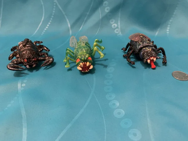Vintage 1996 Real Squirmin Bugs set of 3 thumbnail