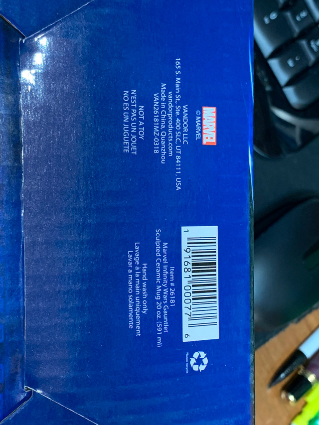 Avengers Infinity War Gauntlet Mug - photo 2