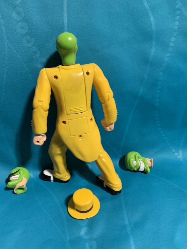 Vintage The Mask 1997 Toy Island taking figure - TESTED - photo 2