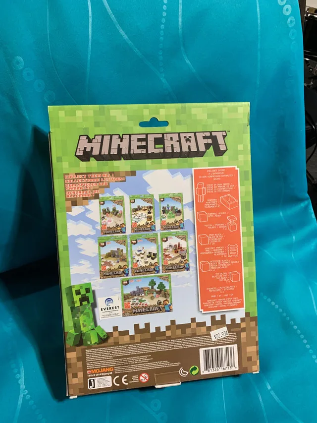 Minecraft papercraft minecart pack image indicator(2)