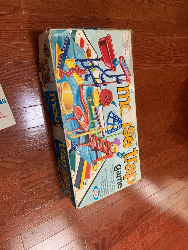 Vintage Mousetrap board game Ideal 1970 thumbnail