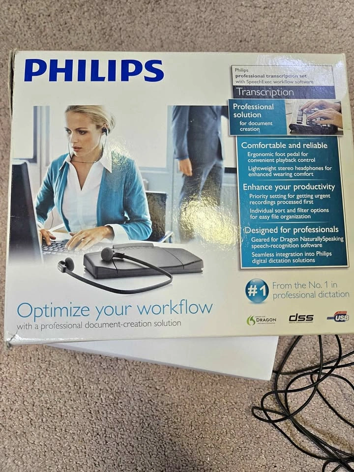 Phillips SpeechExec transcription