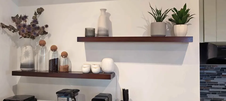 Set of 2 Floating Shelves - 36 inch each thumbnail