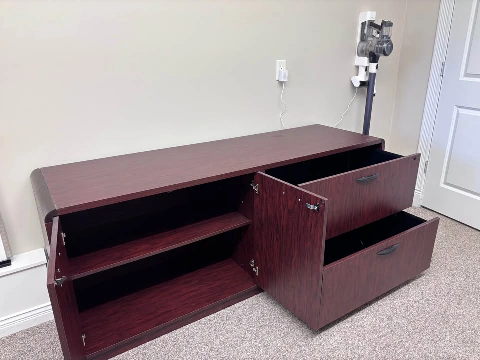 Cherrywood Desk, Credenza & Chair - photo 4