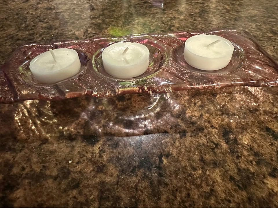 Bouclair Glass Candle Holder