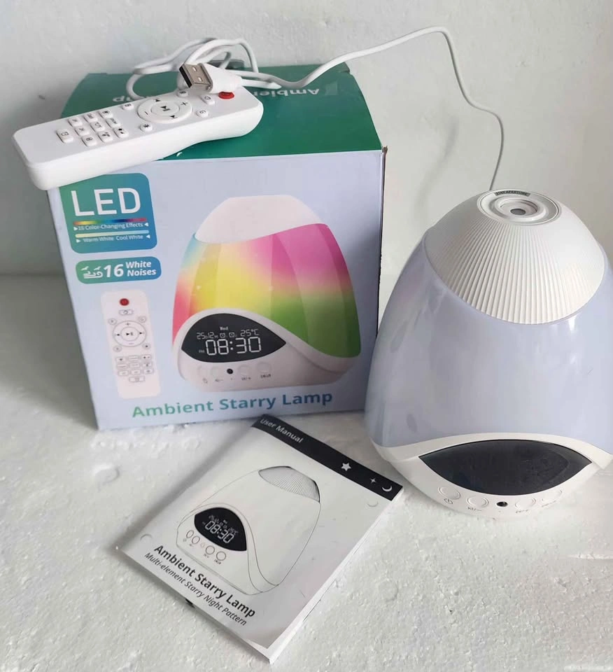 Ambient Starry Lamp. Alarm clock, Music, starry light, varicolor - photo 4