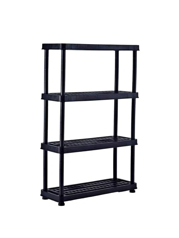 4 Shelf Plastic Storage Rack