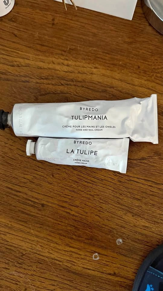 Byredo Hand Cream Duo – Tulipmania (100 mL) & La Tulipe (30 mL)