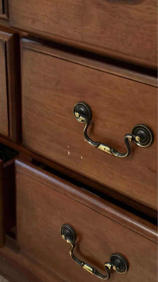 Solid Wood Wooden Dresser with 6 Drawers - photo 3