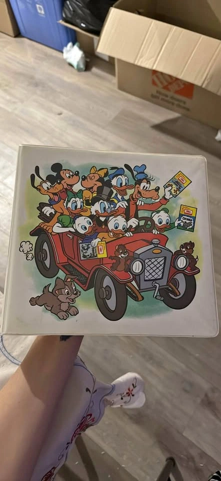 RARE Vintage 1980s Disney Carrying Case + 12 Book & Tape Set