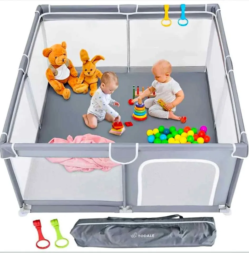 TODALE 50” x 50” Baby Playpen - $49 Brand New! thumbnail