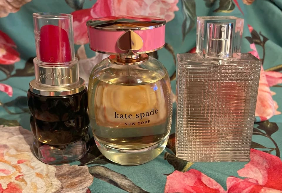 Sweet Fragrances Trio Set: Kate Spade, Burberry, Cacharel