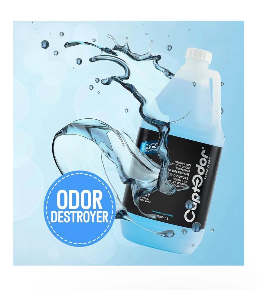 CaptOdor Sport Odor Destroyer Refill 1 Gallon Fresh Rain 3.8l - photo 3