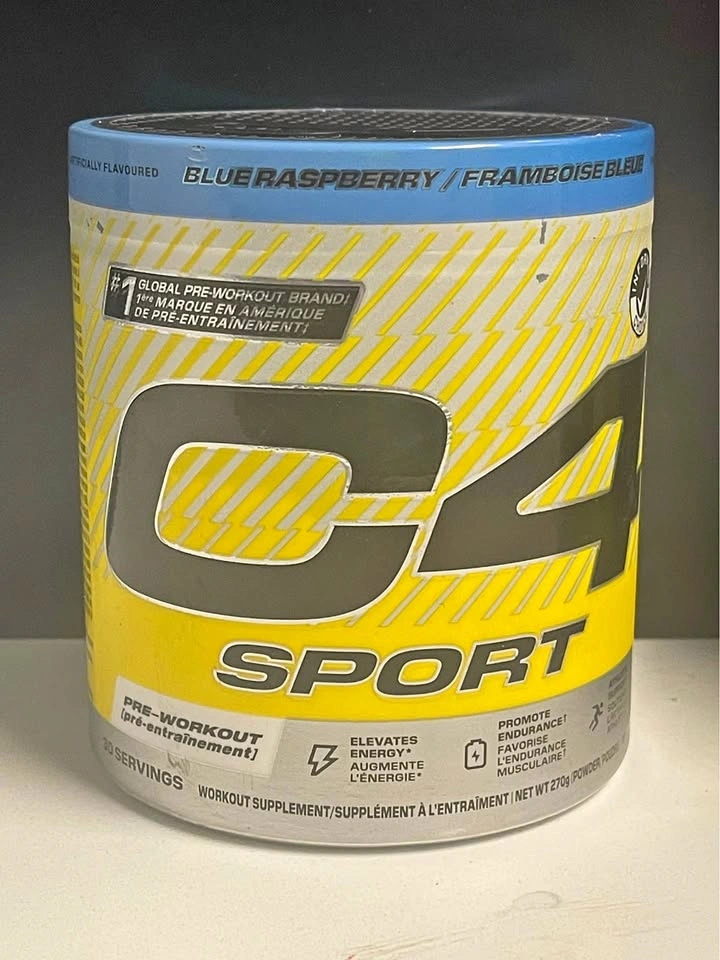 C4 Sport Pre-Workout Blue Raspberry 270g