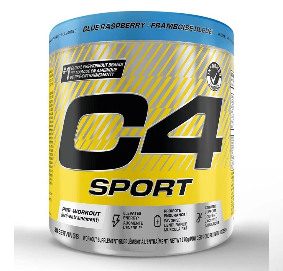 C4 Sport Pre-Workout Blue Raspberry 270g - photo 2