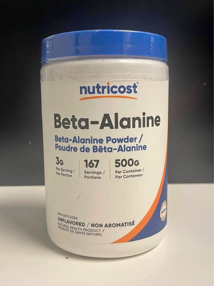 Nutricost Beta-Alanine Powder 500g Unflavored