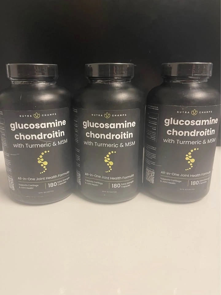 Nutra Champs Glucosamine Chondroitin Turmeric MSM 180 Caps - photo 2