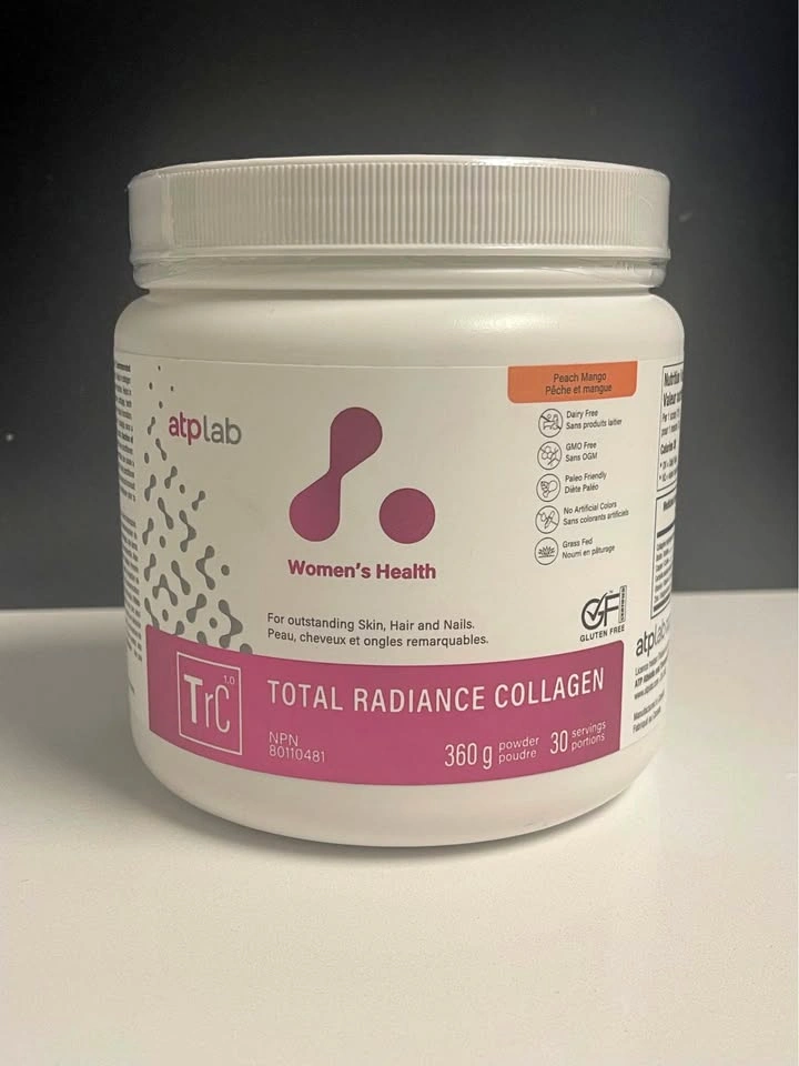 atplab Women's Health Total Radiance Collagen Peach Mango 360g