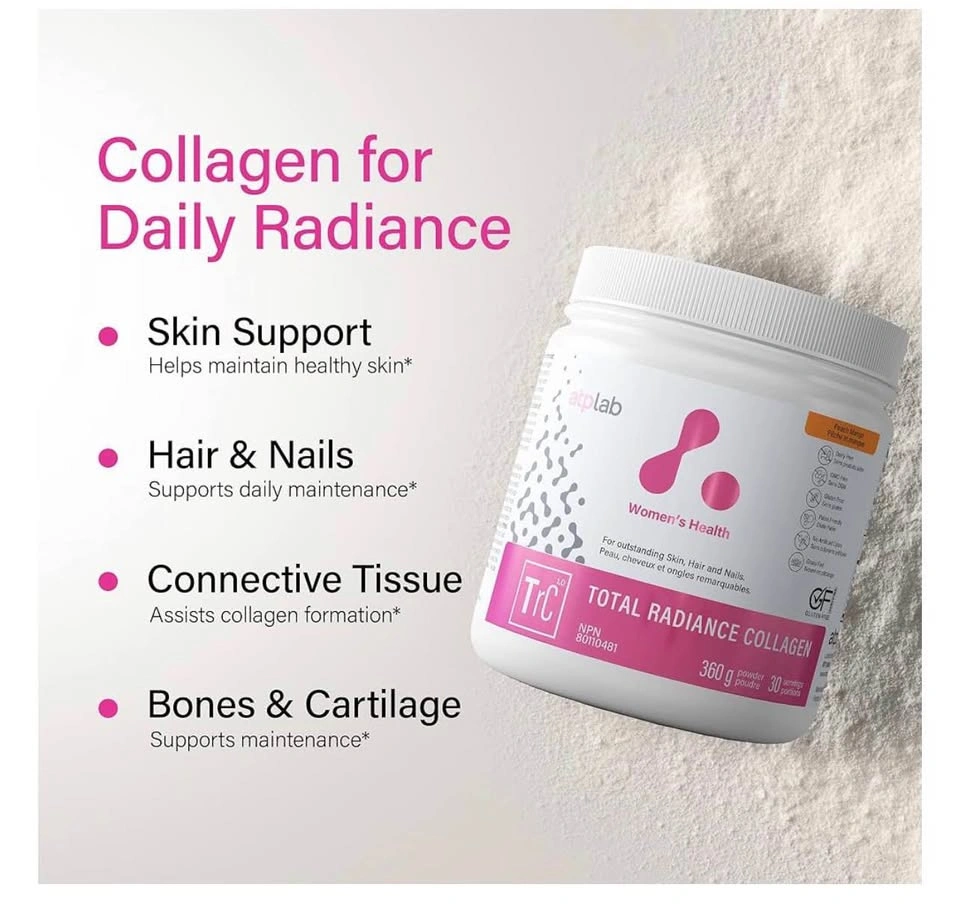 atplab Women's Health Total Radiance Collagen Peach Mango 360g - photo 3