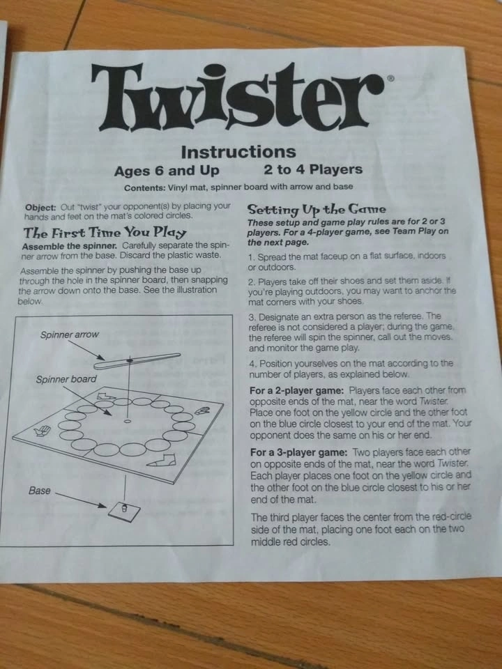Twister game (used) - photo 5