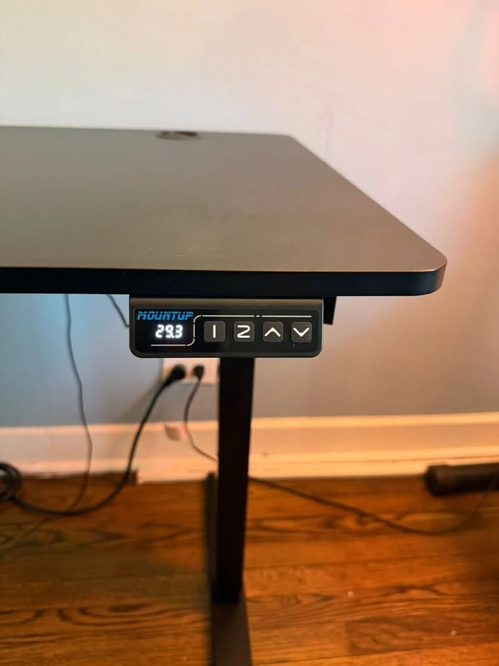 Height Adjustable Electric Standing Desk & Chair - photo 2