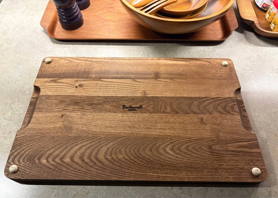 Vintage 1960s Baribocraft Serving Tray Mid-Century Canadian. 🥕 - photo 2