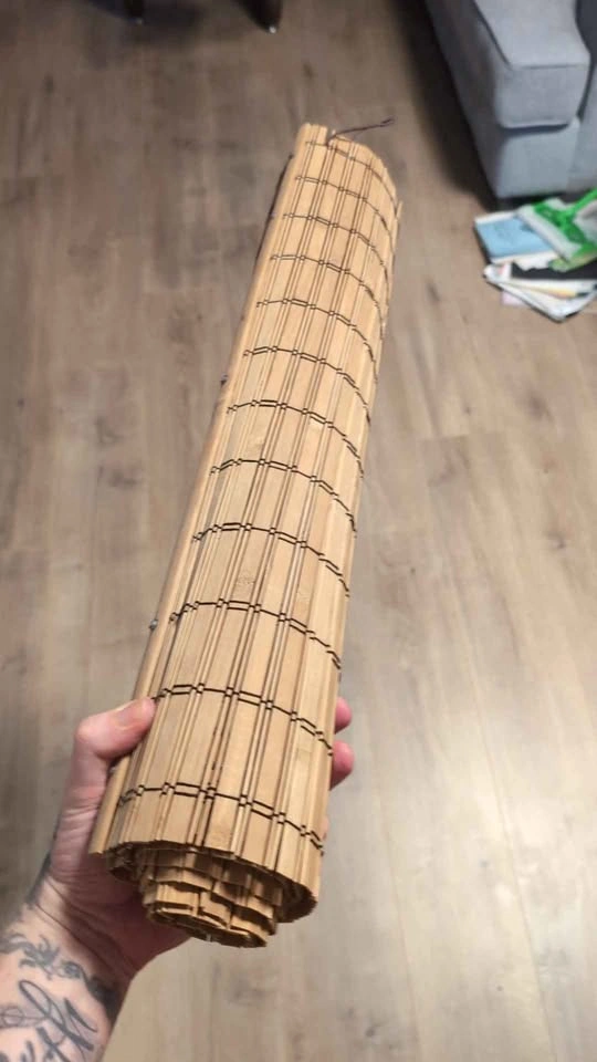 Wood Lined Roll Up Door or Window Cover - photo 4