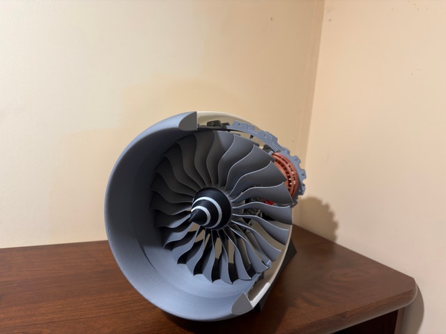 3D Printed Jet Engine - photo 2