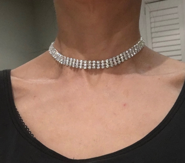 Napier Rhinestone Necklace and Bracelet