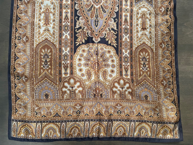 Paisley Silk Scarf - photo 2