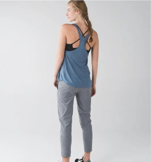 Lululemon Knit Tank, Blue, Size 8 - photo 4