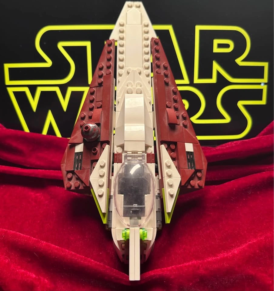 LEGO Star Wars Jedi Starfighter + Obi-Wan Minifigure - photo 3