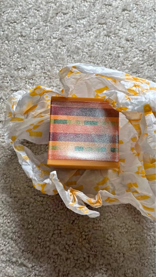 McDonald’s Minecraft Toy: Big Mac Crystal