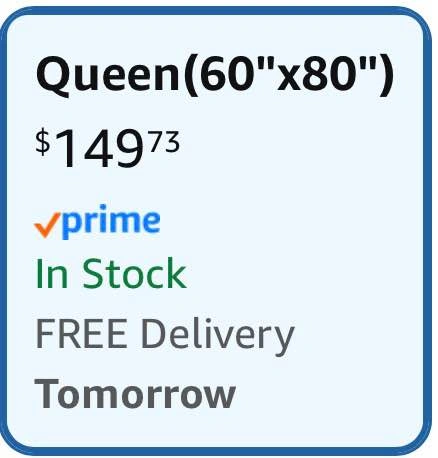 Queen Mattress Topper - 4" Dual Layer Gel Memory Foam & Pillow T - photo 2