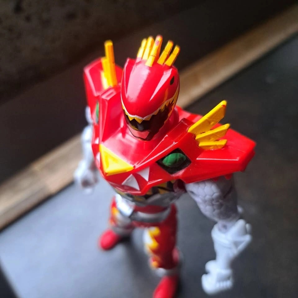 Power Rangers Dino Charge 5 Figure Lot — T-Rex Red, Pink, Black, - photo 3