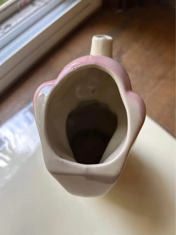 $4 Vintage elephant Disney Dumbo  Creamer 5" Vase Shawnee image indicator(4)